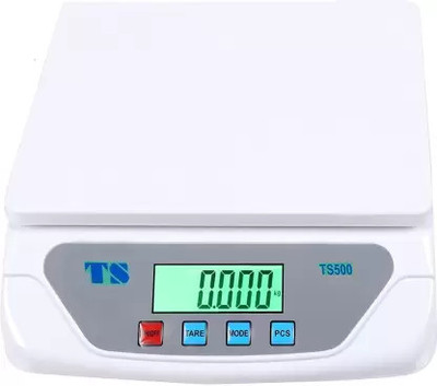 SOYEN SB™TS500 Electronic Compact Weighing Scale with Tare Function ( 30kg X 1Gram) Weighing Scale(White)