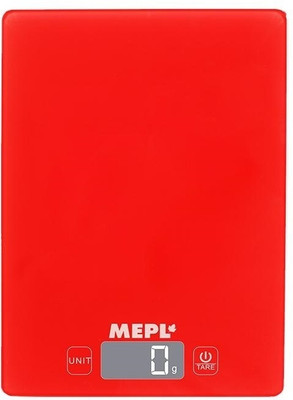 MEPL Kitchen Weighing Scale with Bowl Weighing Scale(Red)
