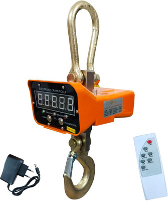 VOLTZ VZ-CS 10 Ton Digital Crane Scale 10000Kg Industrial Hanging Scale Weighing Scale(Orange)