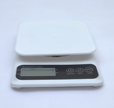 Skeisy New Ts-410, kitchen scale up to 10kg with low indicators, multiple function Weighing Scale(White)