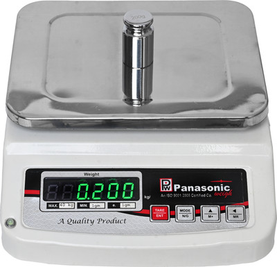 Panasonic MS TT CAPACITY:40Kg ACCURACY:1gm Weighing Scale(White)