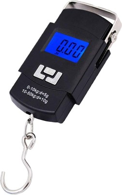 SBTs Portable Digital Luggage Scale With Metal Hook C531QA Weighing Scale(Black)