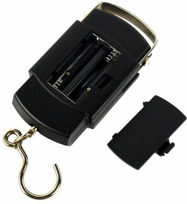 TodayAndCo Electric Weight - 50Kg Portable Luggage Hanging Weight Machine Digital Scale10 Weighing Scale(Black)