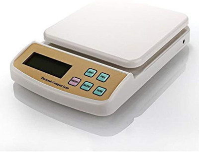 ASTOUND Mini Food Measuring Scale for Diet Tracking Weight Upto 10 Kg Weighing Scale(White)