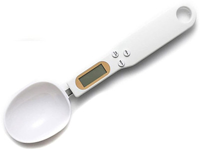 ActrovaX Cooking Measuring Spoon 500g/0.1g Food Scale Weighing Scale(White)