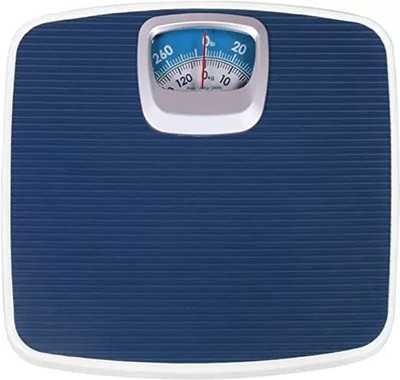SONALEX 130 kg Weight Machine For Human Body Mechanical Manual Analog Weighing Scale(Blue)