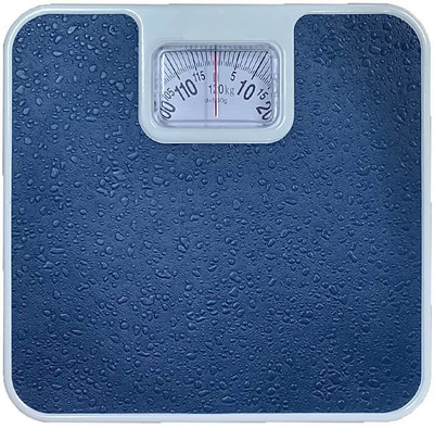 SMIC Analogue Personal Health Check Up Fitness Weighing Scale Body Weight 120KG -Blue Weighing Scale(Blue)