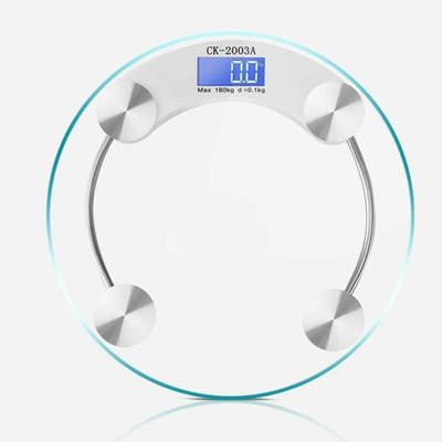 MCP Healthcare Digital Scale Personal Body Digital Bathroom Scale With Step-on Technology 180kg Weighing Scale(White)