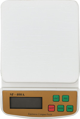 DPatel Kitchen Scale SF-400A Weighing Scale(White)