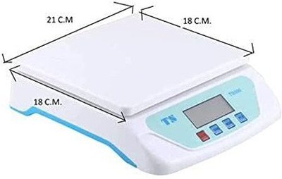 SELMEZ TS 500 Digital Weighing Scale 30KG Weight machine Weighing Scale White. Weighing Scale(White)