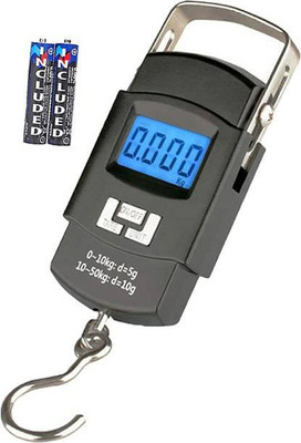 Glancing 50Kg Portable Hanging Weight Machine UGal17 Weighing Scale(Black)