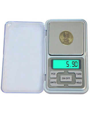 Imegaz Digital Electronic Portable Mini Pocket Scale Weighing Scale upto 200g Pack of 1 Weighing Scale(Grey)