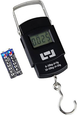Kelo Digital Luggage Weighing Scale For Flights And Travel KKal68 Weighing Scale(Black)
