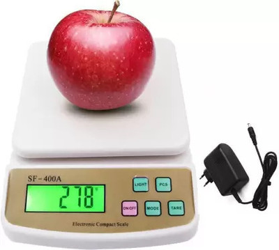 SOYEN SB SF IMPEX backlight _digital_kata_sf-400a Weighing Scale(White)