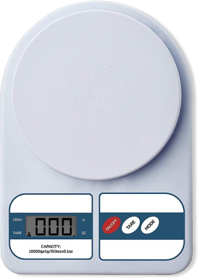 ASTOUND Vegetable Fruit Food Weighing Machine Weighing Scale(White)