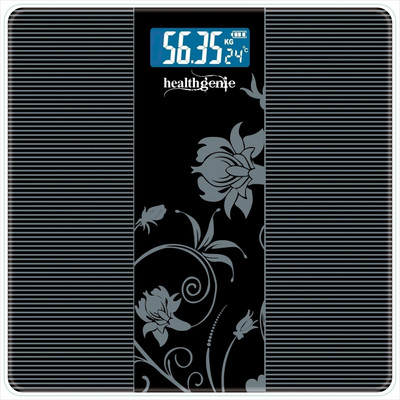 Healthgenie Thick Tempered Glass Display Digital Weight Machine With 3 Years Warranty Weighing Scale(HD-93)