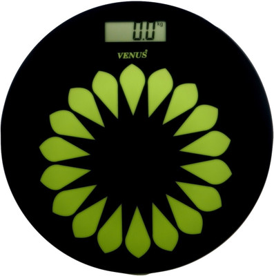 Venus Eps-7299 Black Electronic Personal Weight Machine for Body Weighing Scale(Black)