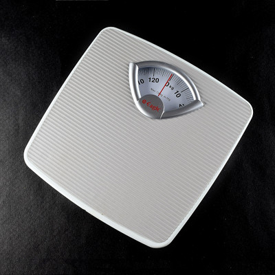 Dishan Personal Analog Weighing Scale up to 130 kg capacity for Human Body Weight Weighing Scale(Gray)