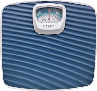 ACU-CHECK Analog 130kg Weight Machine for Human Body CAMRY Weighing Scale(Blue, White)