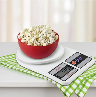 BoldFire Digital Kitchen Weighing Scale 0.1Gm To 10 Kg Weighing Scale(White)