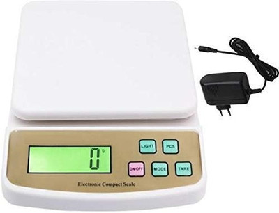 ASTOUND Electronic Kitchen Digital Weighing Scale with Tare Function Weighing Scale(White)