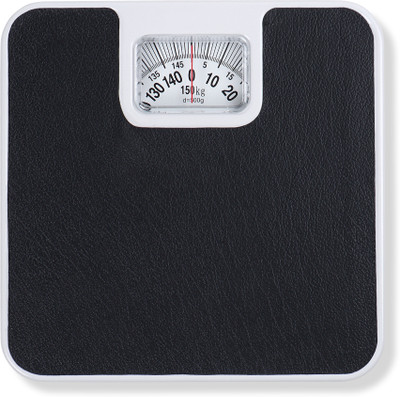 Dr care Weight Check Machine 150Kg Analog Display Weighing Scale Weighing Scale(BLACK 150KG)