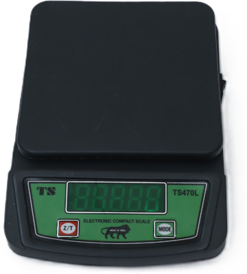 Skeisy New mini Ts-470-L kitchen scale power 10kg,1gm, tare, overload, led indicator Weighing Scale(Grey)