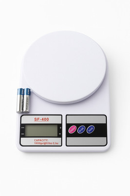 DPatel WEIGHT SCALE SF-400 Weighing Scale(White)