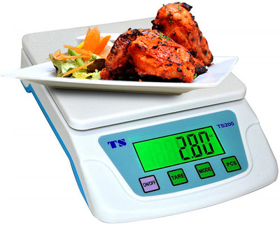 MCP Healthcare Digital Electronic TS200 Kitchen & Jewellery Weighing Scale Multi-Purpose Scale Weighing Scale(White)
