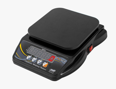 SONALEX 10Kg Digital Kitchen Weight Scale Kata LCD Display vajan kata weight machine Weighing Scale(Black)