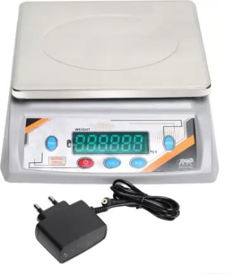 RAJA Plastic/Fiber Weighing Scale Weighing Scale(Silver)