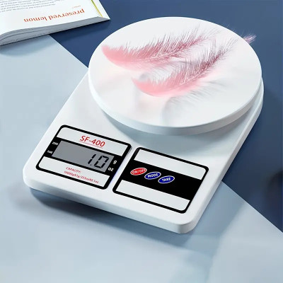 Shopeleven Electronic Digital 1Gram-10 Kg Weight Scale Lcd Kitchen Weight Scale Machine Weighing Scale(White)