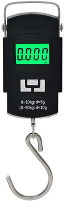 TARAZU Hook Type Digital Led Screen Portable Luggage Weighing Scale Weighing Scale Weighing Scale(Black)