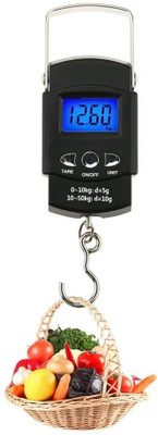 ElectronicScale Hanging Weighing Scale Mini Digital Plastic and Metal Weight Machine Weighing Scale(Multicolor)
