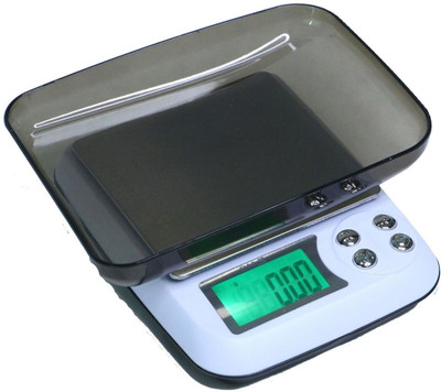 WEIGHOUSE 500G x 0.01MG High Accurcy Digital Scale For Gold Jewellery & Silver Ornaments Weighing Scale(White)
