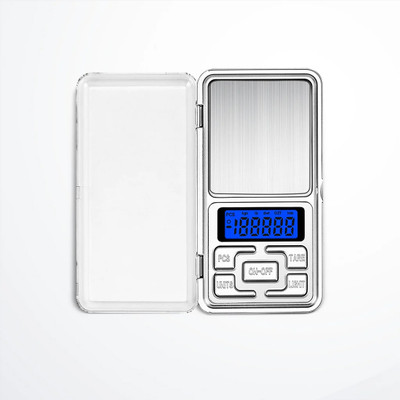 MH-Series Big Accuracy Tare Function Backlit Display: The Ultimate Pocket Scale Weighing Scale(Silver)