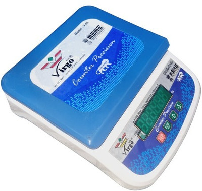 Virgo V58 Digital Electronic Scale – 30kg Capacity Weighing Scale(Blue)