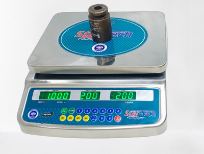 star-tech Price computing table top scale Weighing Scale(Steel)