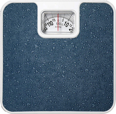 ACU-CHECK Analog Weight Machine Weight machine for Human Body Weighing Scale Upto 120Kg Weighing Scale(Blue)