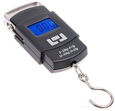 TOPHAVEN Portable Hanging Luggage Electronic Weighing Scale - Portable Digital WH - A08 Weighing Scale(Black)