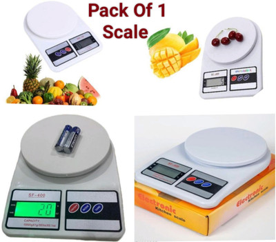 Srinath SF-400 Electronic Kitchen Scale With Digital Display Mini Electronic Taraju Weighing Scale(White)