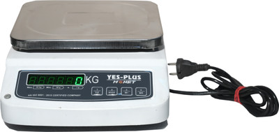 monet Weighing Machine, Weighing Scale Weight Capacity 10kg Multipurpose Weight Scale Weighing Scale(Grey)