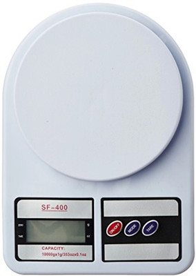 Handy Trendy Electronic Digital 10 Kg Weight Scale Kitchen Measure for Measuring Weighing Scale(White, Multicolor)