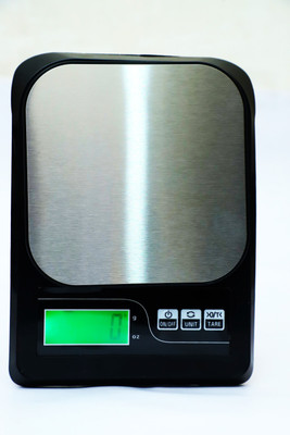 Skeisy SF-413 10 Kg LCD Kitchen Weight Scale Machine for measuring Kitchen (Black) Weighing Scale(Black, STEEL)
