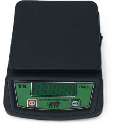 MSNL NEW TS-470-L MINI KITCHEN SCALE POWER UP TO 30KG,1GM AND RECHARGABLE BATTERY Weighing Scale(GRAY)