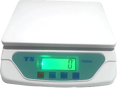 Skeisy NEW-TS-500-KITCHEN SCALE POWER UP30KG-1GM AND AAA BATTERY Weighing Scale(White, Blue)