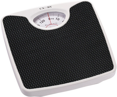 GVC Iron-Analog Weight Machine 130Kg Capacity - Personal Health Checkup Fitness Weighing Scale(Black)