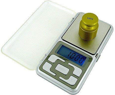 LIMBOLI Mini Digital Pocket Weighing Scale 500g/0.1g Weighing Scale(Silver)