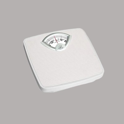 JN-SON Iron Weighing Scale | Full Metal Body Personal Bathroom Weight Machine Weighing Scale(White)