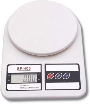 Shiv Digital Kitchen Weighing Machine Electronic Weight Scale With LCD Display Weighing Scale(White)